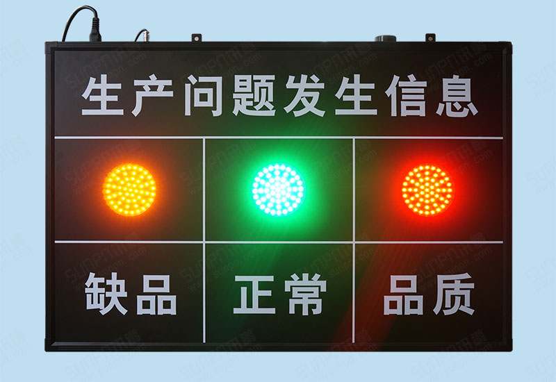 生產問題發生信息安燈報警電子看板