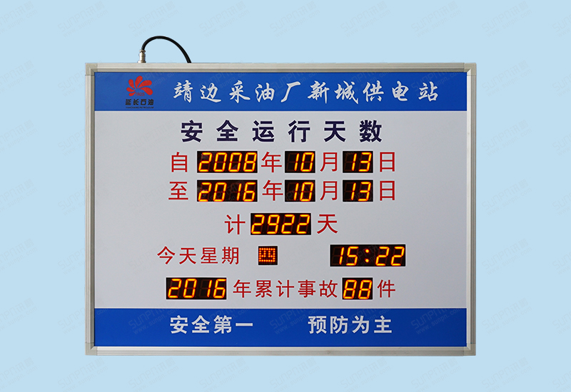 陜西采油廠(chǎng)安全牌