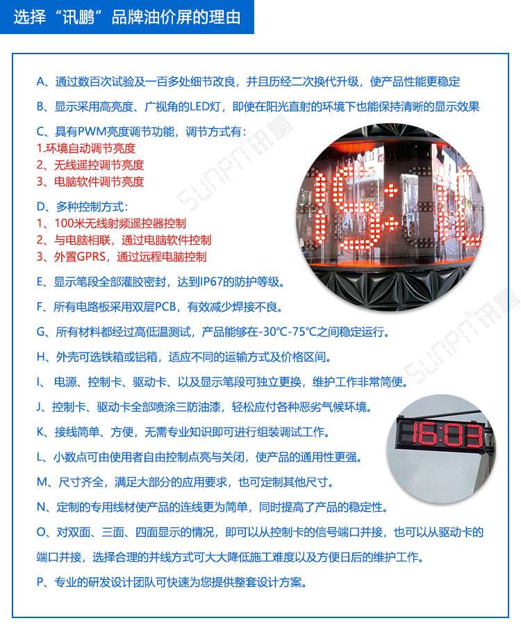 LED油價屏 LED油價屏