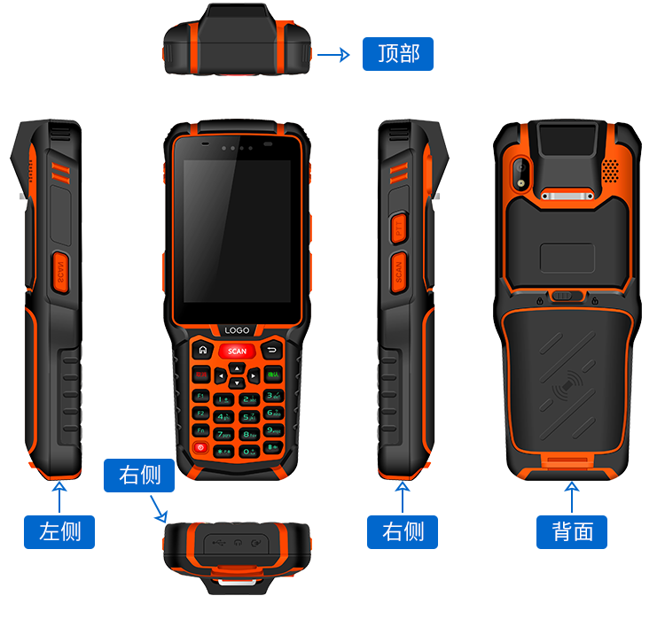 RFID安卓手持機(jī)PAD終端