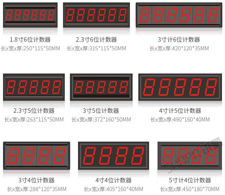 LED計(jì)數(shù)器參考 LED計(jì)數(shù)器參考