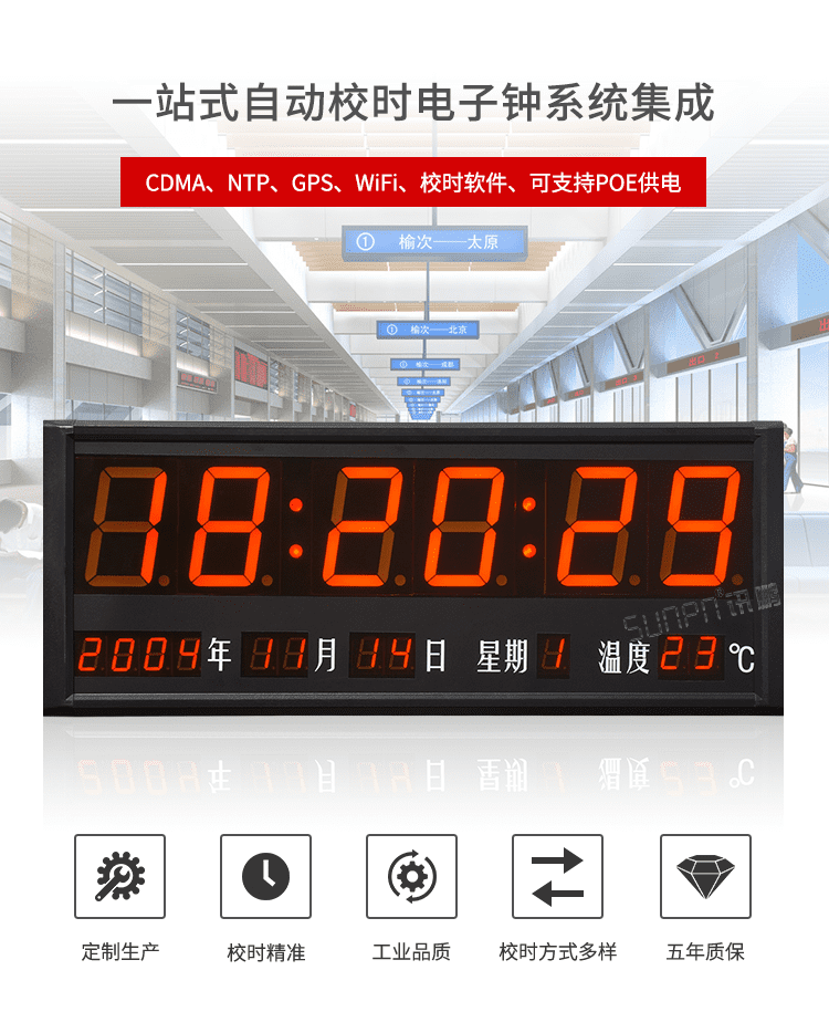 醫院LED電子鐘 醫院LED電子鐘