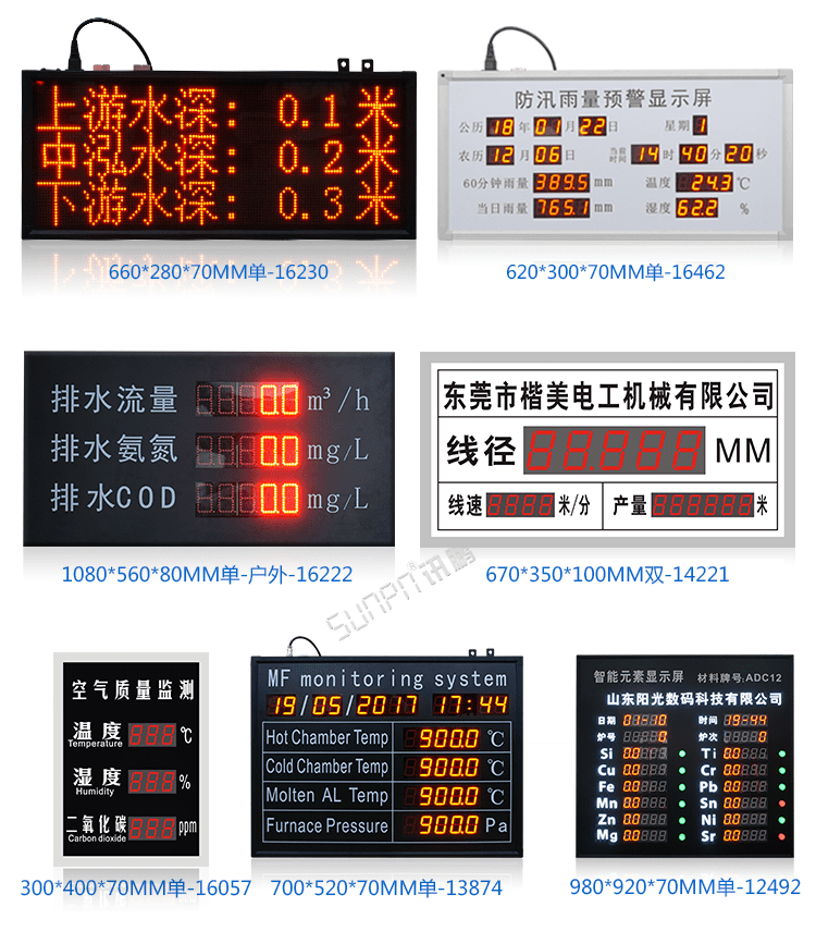 防汛顯示屏案例參考