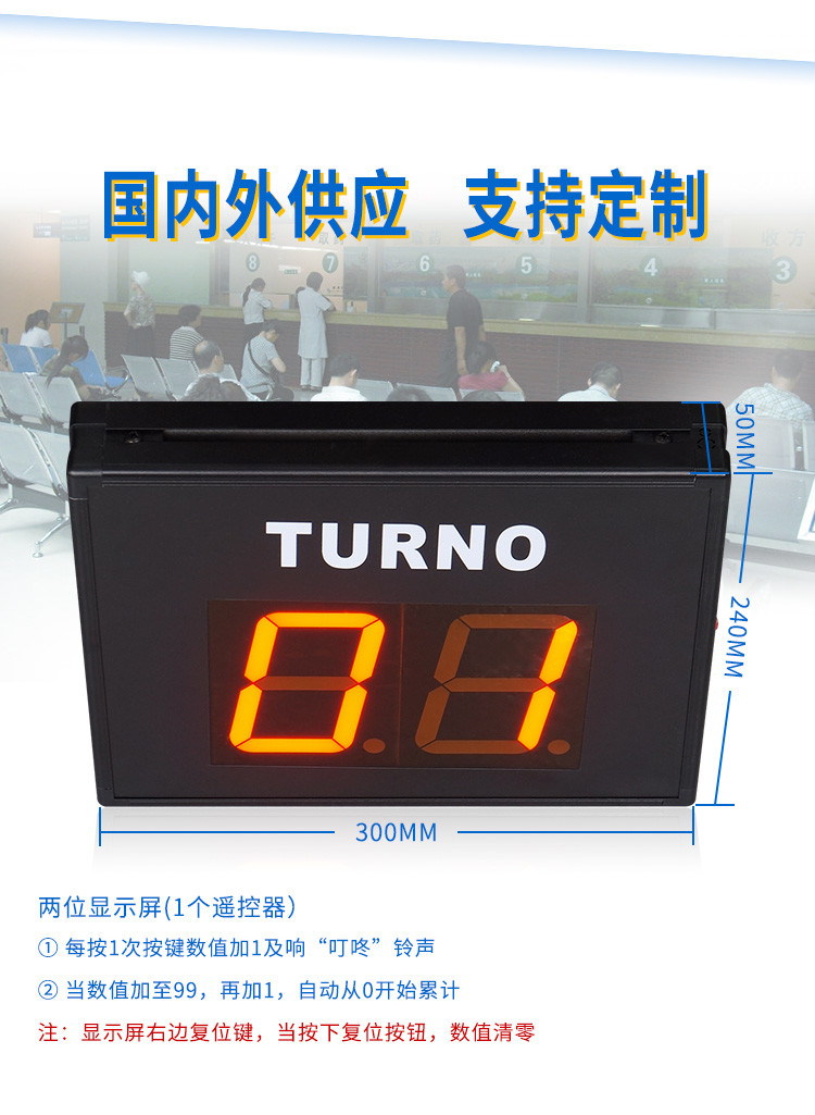 LED叫號機功能說明 LED叫號機功能說明