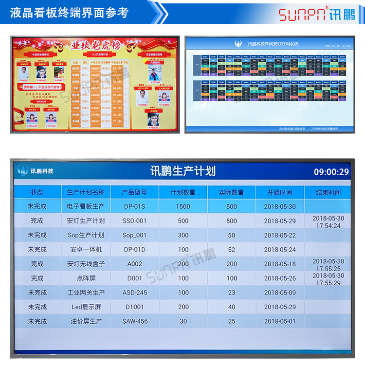 電子看板系統界面參考 電子看板系統界面參考