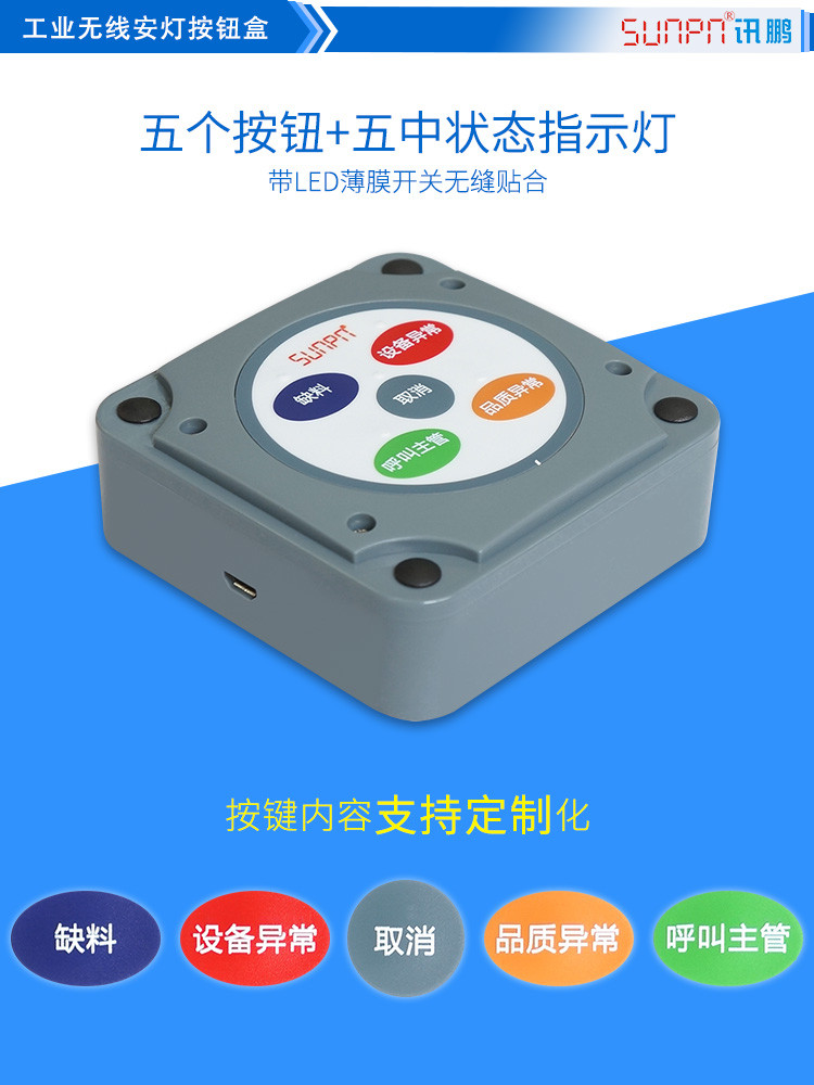 無線安燈按鈕盒產品介紹