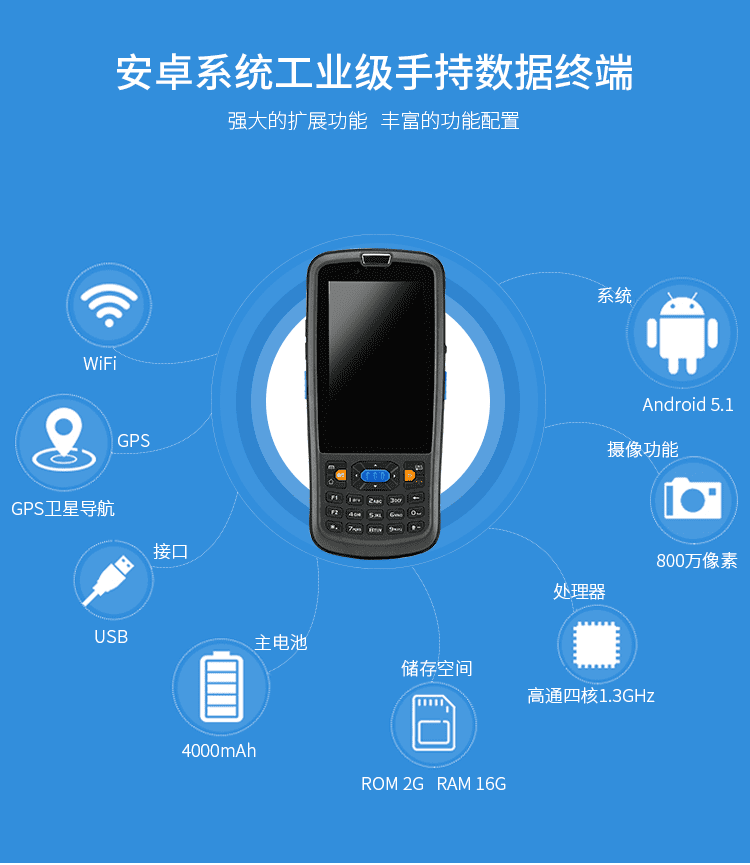  無線數據采集手持終端產品介紹