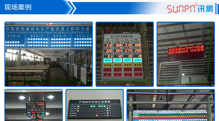 安燈系統電子看板現場案例 安燈系統電子看板現場案例