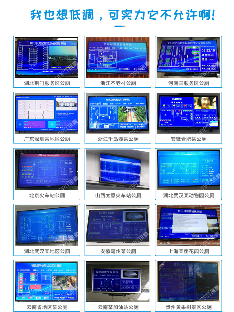 廁位智能引導系統案例 廁位智能引導系統案例