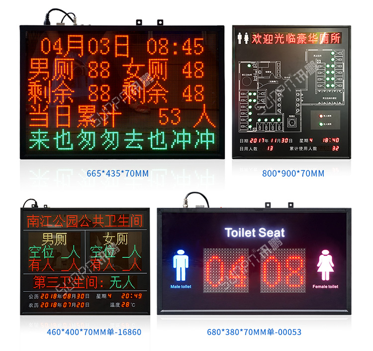 廁位智能引導系統案例 廁位智能引導系統案例