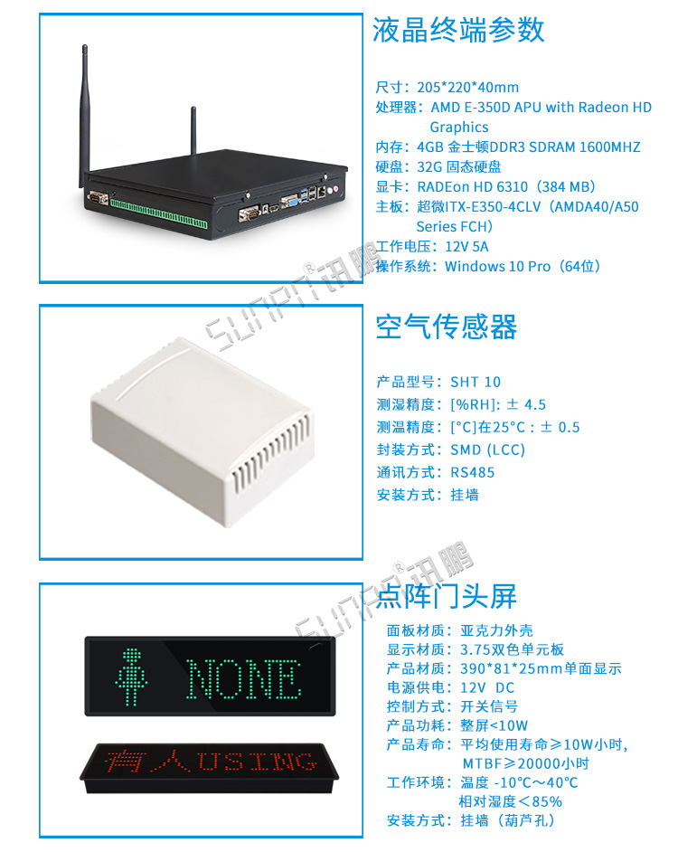 廁位智能引導系統硬件 廁位智能引導系統硬件