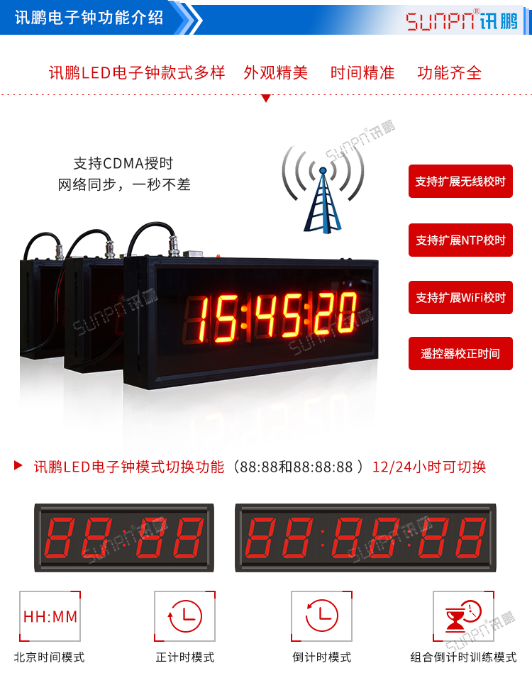 電子時(shí)鐘系統(tǒng)功能介紹 電子時(shí)鐘系統(tǒng)功能介紹