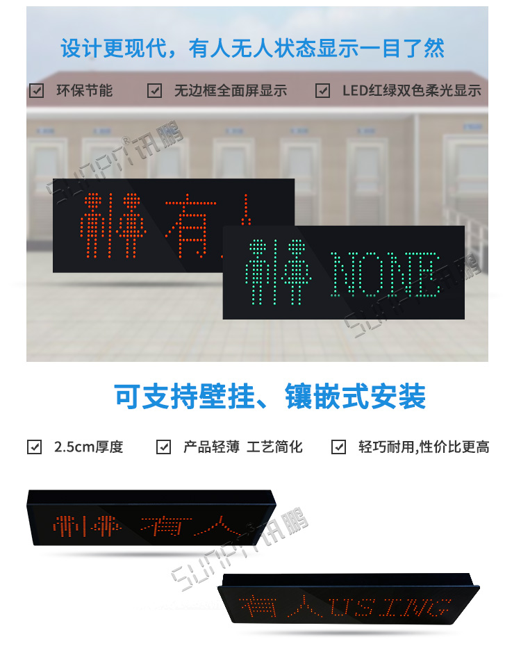 蹲位引導系統門頭屏產品介紹 蹲位引導系統門頭屏產品介紹