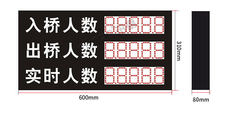 人數(shù)監(jiān)控LED顯示屏尺寸 人數(shù)監(jiān)控LED顯示屏尺寸