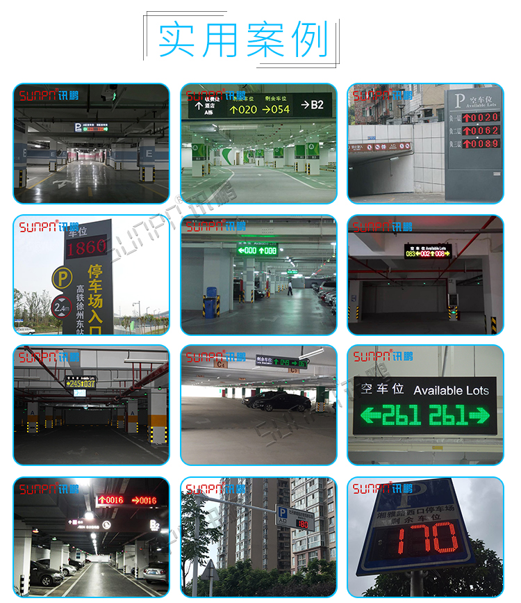車位誘導系統應用場景 車位誘導系統應用場景
