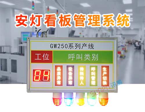 安燈andon系統_產線工位無線呼叫系統_異常報警電子看板案例