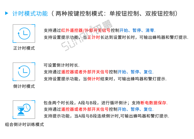多功能計時器功能說明 多功能計時器功能說明