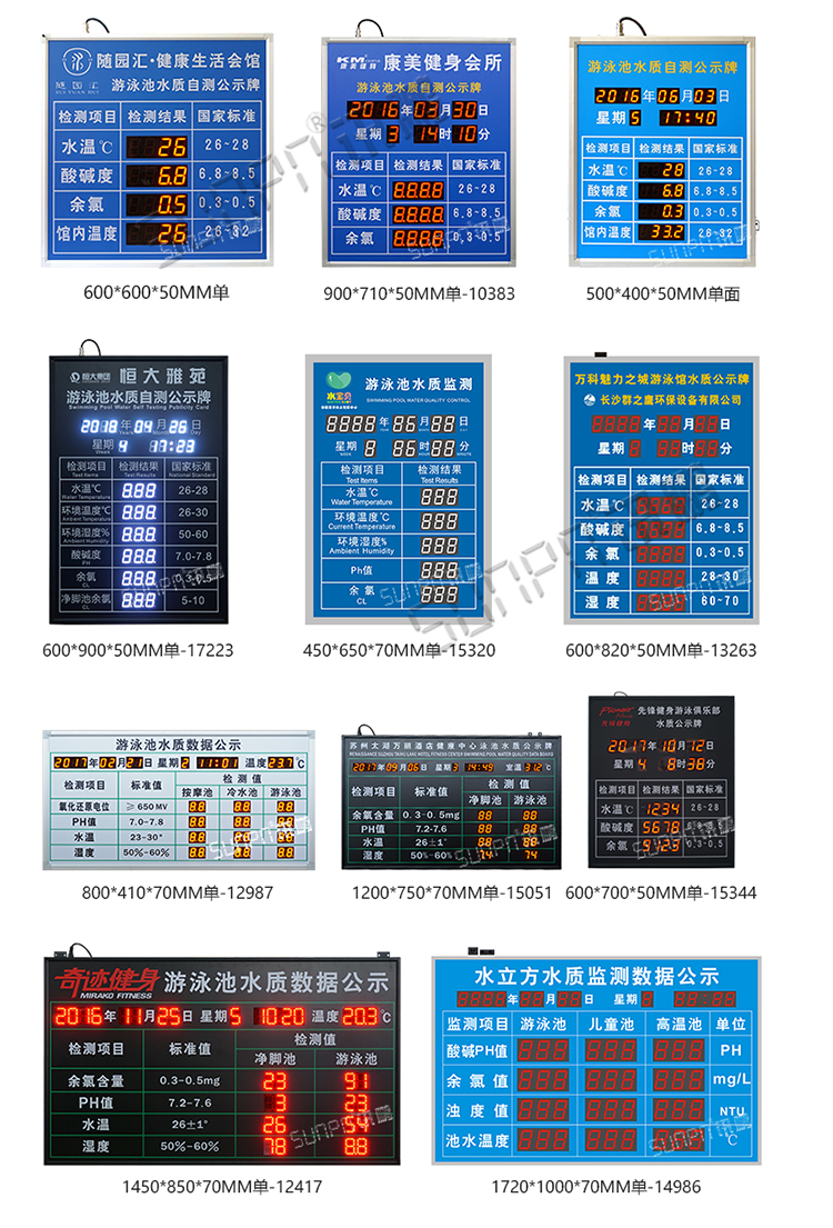 水質(zhì)監(jiān)測(cè)顯示屏案例參考 水質(zhì)監(jiān)測(cè)顯示屏案例參考