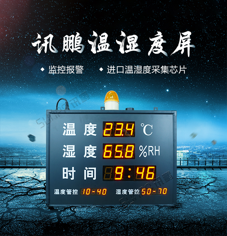 溫濕度LED顯示屏產品介紹 溫濕度LED顯示屏產品介紹