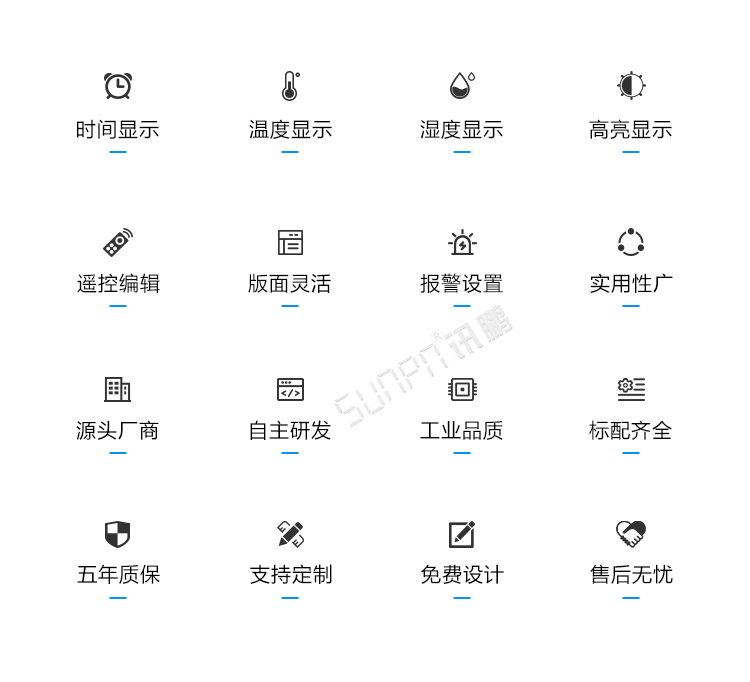 藥店溫濕度顯示屏產品介紹 藥店溫濕度顯示屏產品介紹