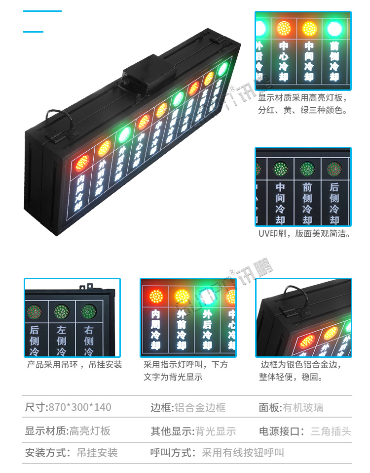 安燈系統產品參數 安燈系統產品參數