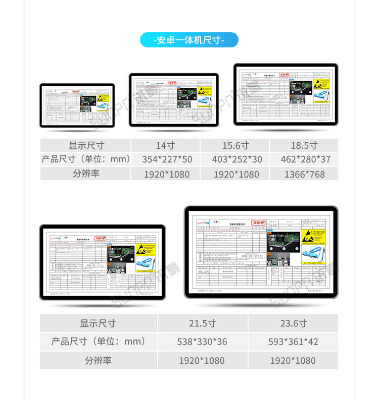 電子作業指導書系統硬件介紹