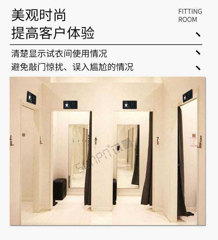 試衣間標識牌產品介紹 試衣間標識牌產品介紹