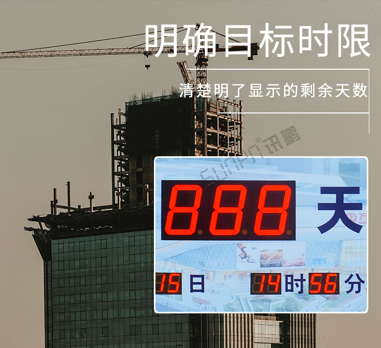 倒計時顯示屏產品介紹 倒計時顯示屏產品介紹
