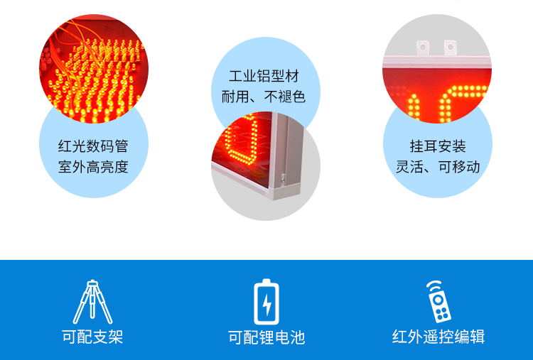 LED計時器顯示屏材質介紹 LED計時器顯示屏材質介紹