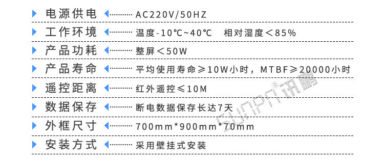 外匯匯率顯示屏產品參數 外匯匯率顯示屏產品參數