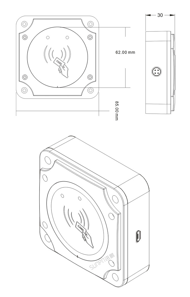 IC/ID卡讀卡器接口說明 IC/ID卡讀卡器接口說明