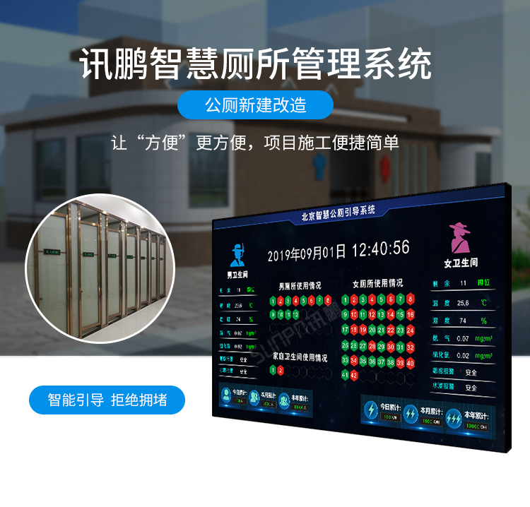 智慧公廁系統優勢 智慧公廁系統優勢