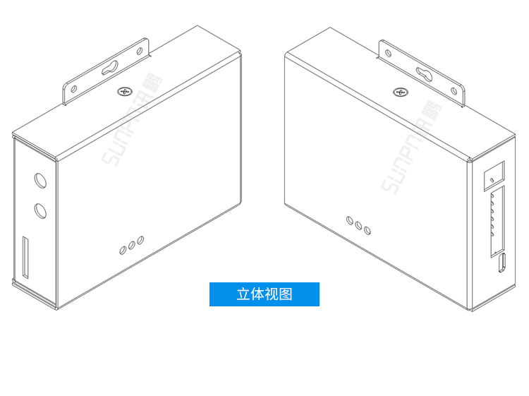 GPS/GPRS無線通訊終端產品結構圖 GPS/GPRS無線通訊終端產品結構圖