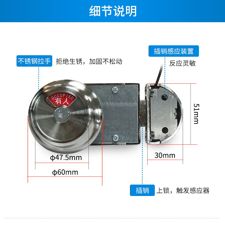 智慧公廁傳感器細節說明