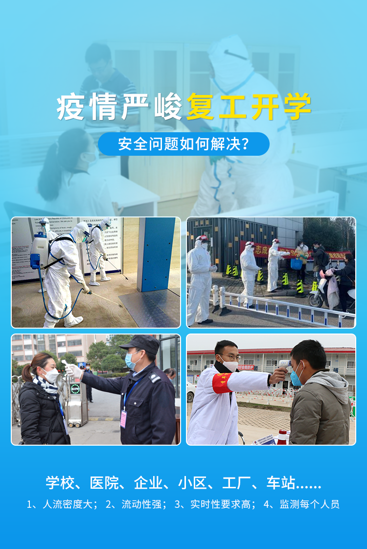 防疫自動測溫看板產品介紹