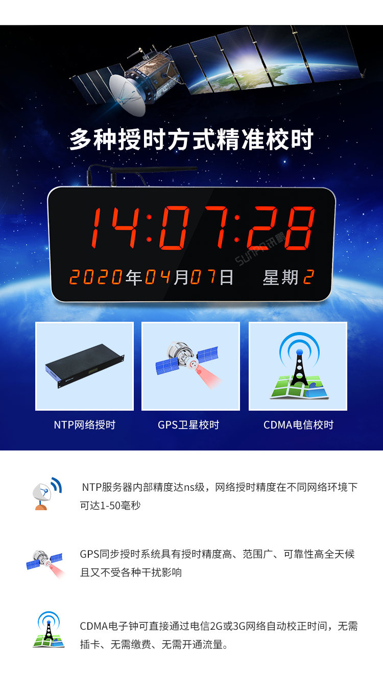 醫院時鐘系統精準校時