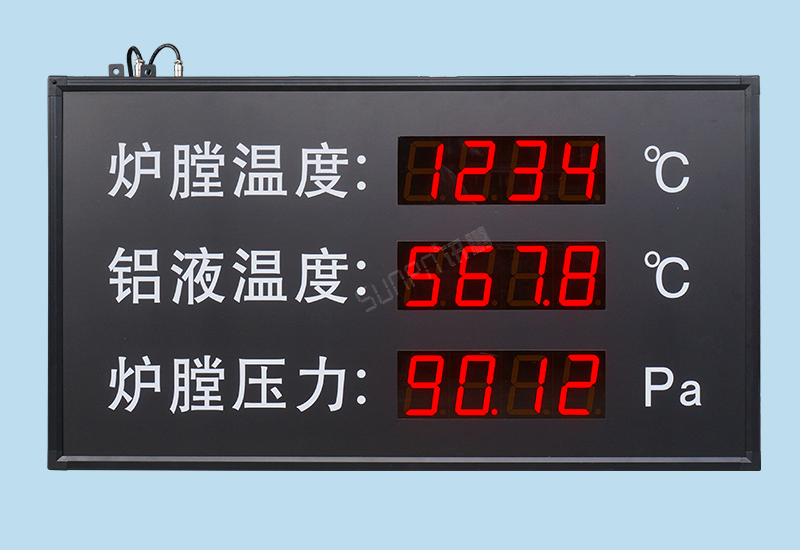 PLC通訊顯示屏_RS485通訊采集看板_設備狀態管理系統