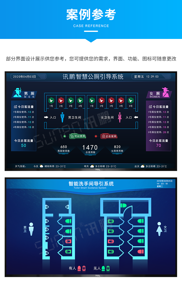 智能公廁界面參考 智能公廁界面參考