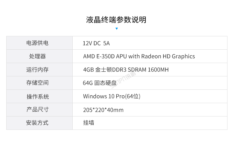 安燈系統液晶終端參數說明 安燈系統液晶終端參數說明