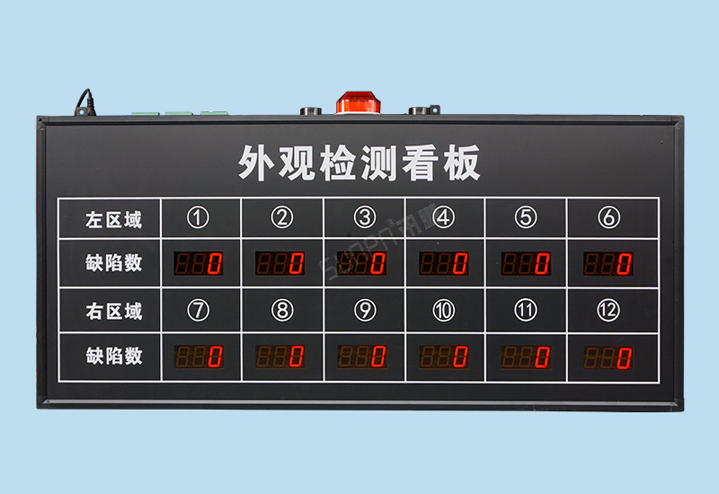 生產管理看板_車間生產質量監測顯示屏