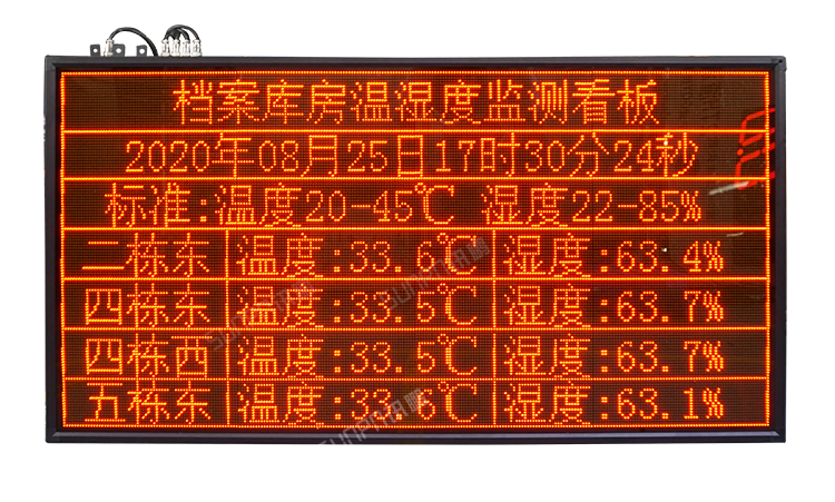 溫濕度看板-產品實拍 溫濕度看板-產品實拍