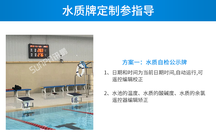 訊鵬水質監測顯示系統-定制指導