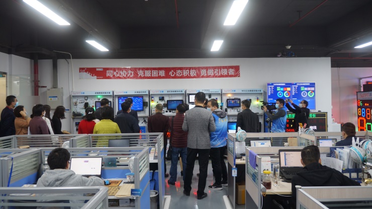 廣東省人大代表蒞臨訊鵬科技考察 廣東省人大代表蒞臨訊鵬科技考察