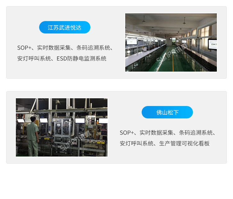 標準MES系統-成功案例 標準MES系統-成功案例