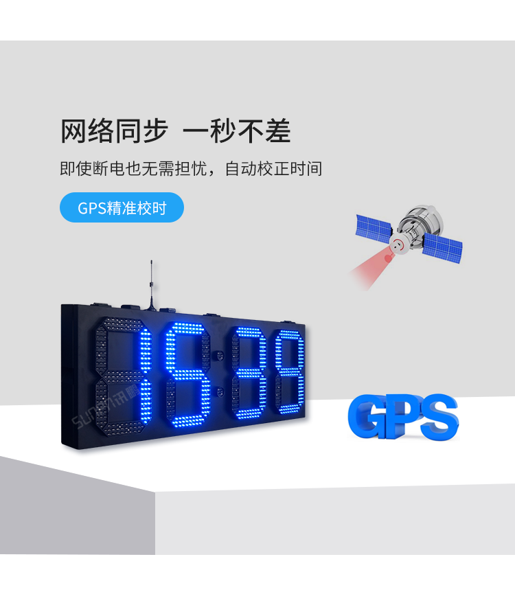 大型LED數字時鐘-同步網絡 大型LED數字時鐘-同步網絡