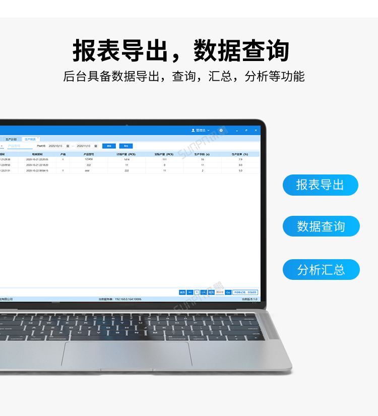 生產(chǎn)管理系統(tǒng)-報表查詢