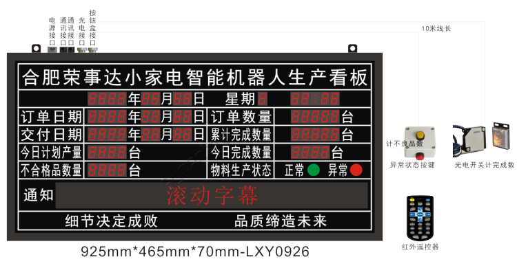 生產(chǎn)看板-顯示界面 生產(chǎn)看板-顯示界面