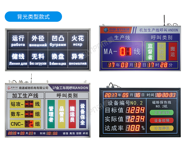 安燈andon系統-部分案例參考