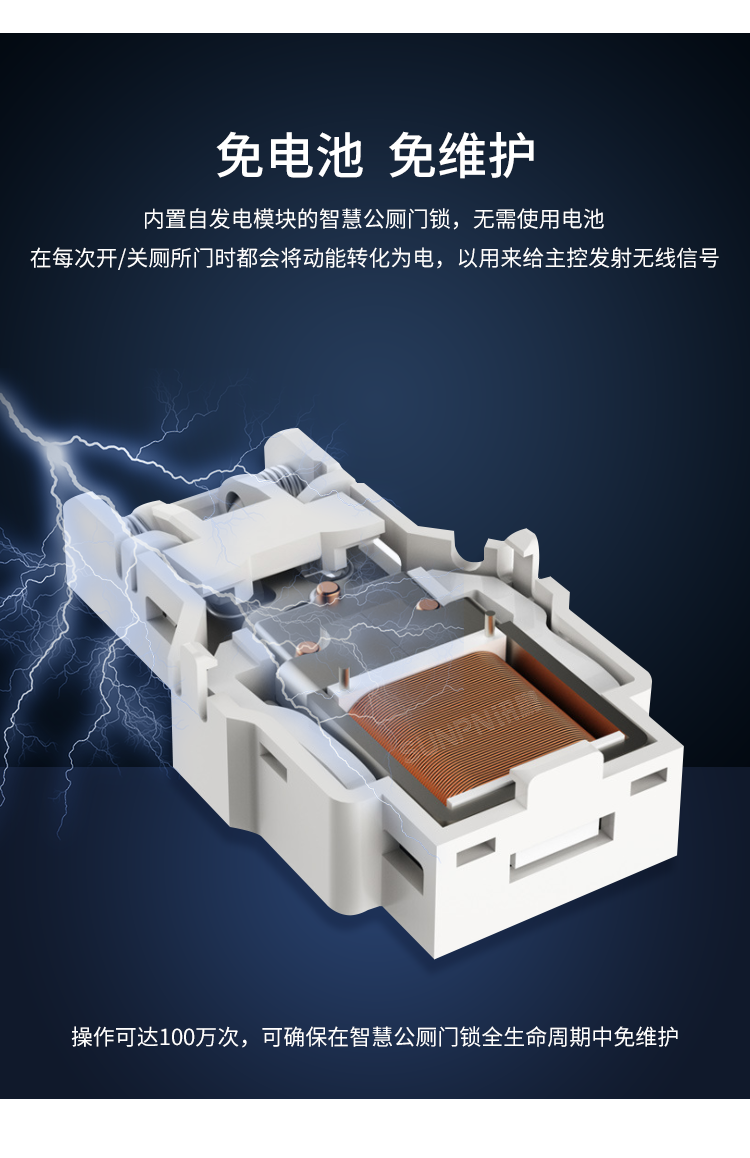 免供電門鎖開關感應器-免電池維修 免供電門鎖開關感應器-免電池維修