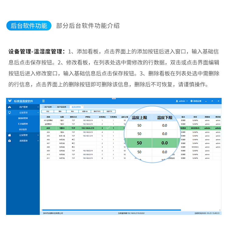 溫濕度監控系統-監控系統
